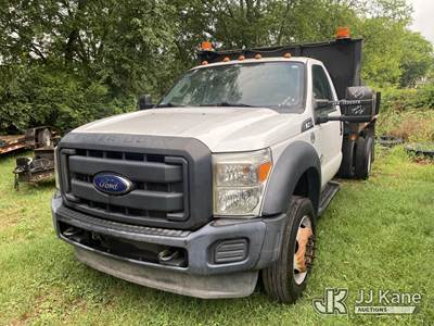 Ford F-450 Flatbed Dump Truck
