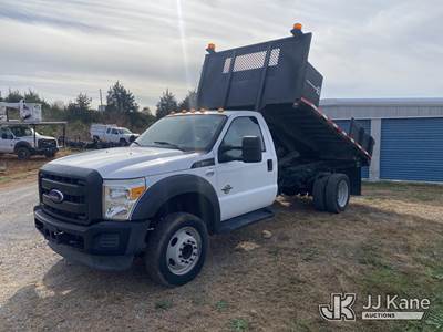 2016 Ford F450 Flatbed/Dump Truck