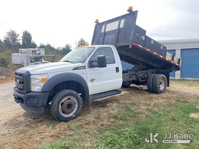 2016 Ford F450 Flatbed/Dump Truck