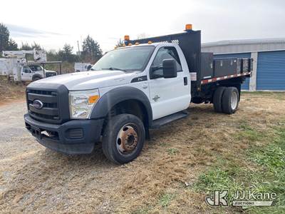 2016 Ford F450 Flatbed/Dump Truck