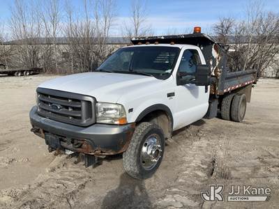 2004 Ford F-450 SD Dump Flatbed Truck