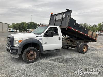 2016 Ford F450 Flatbed/Dump Truck