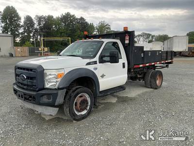 2016 Ford F450 Flatbed/Dump Truck