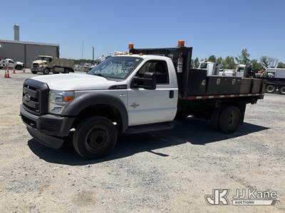 2016 Ford F450 Flatbed/Dump Truck