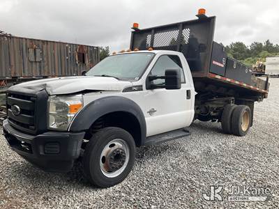 2016 Ford F450 Dump Flatbed Truck