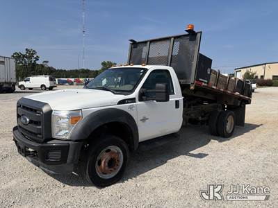 2016 Ford F450 Dump Flatbed Truck