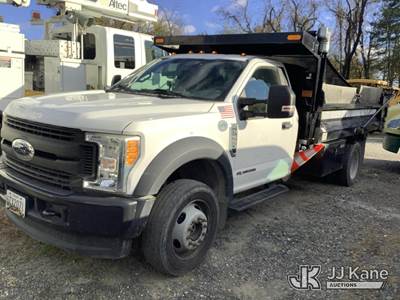 2017 Ford F-550 4x4 Dump Truck