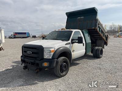 2016 Ford F-550 Dump Flatbed Truck
