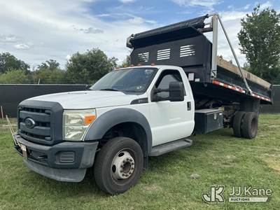 2015 Ford F-550 Dump Flatbed Truck