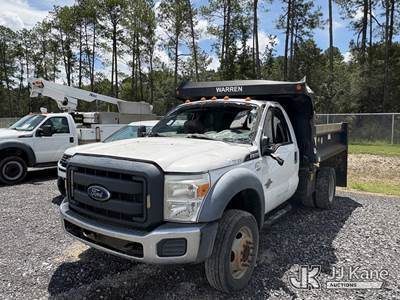 2016 Ford F550 Dump Truck