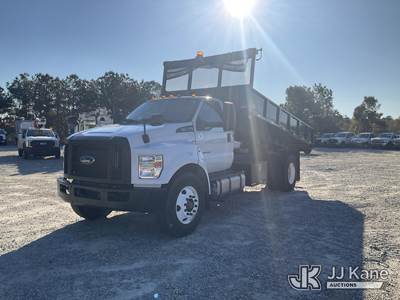 2022 Ford F-750 Regular Cab 2WD DRW Dump Flatbed Truck
