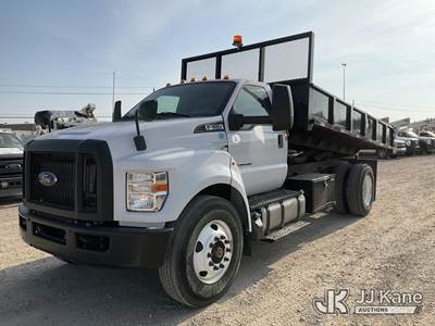 2022 Ford F-750 Dump Flatbed Truck