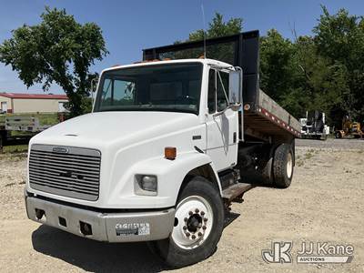 2002 Freightliner FL70 Dump Flatbed Truck
