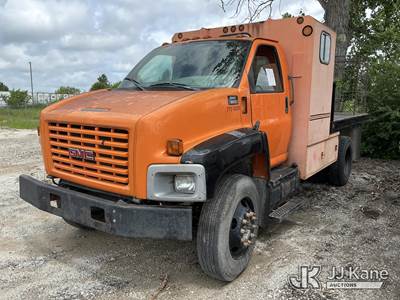 2005 GMC C6C042 Dump Flatbed Truck