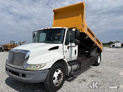 2005 International 4300 Dump Flatbed Truck