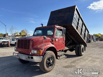1992 International 4700 Flatbed/Dump Truck