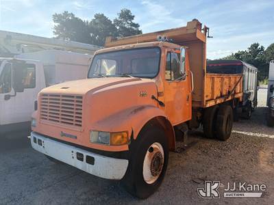 2001 International 4700 Dump Flatbed Truck