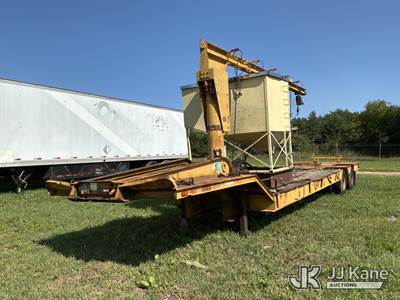 1900 Chancey LB35 High Flatbed Trailer