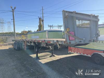 2011 Clark CFBT-2011 T/A High Flatbed Trailer