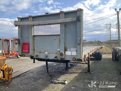 2011 Clark CFBT-2011 T/A High Flatbed Trailer