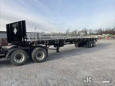2015 Dorsey FB45 T/A High Flatbed Trailer