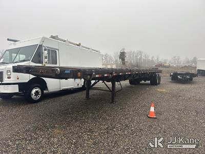 1996 Fontaine 48 Ft T/A Extendable High Flatbed Trailer
