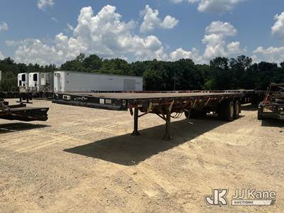 1974 Fruehauf High Flatbed Trailer