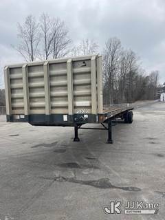 2007 Great Dane Trailers T/A High Flatbed Trailer