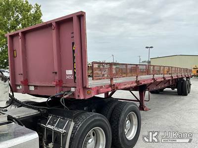 2011 Great Dane Trailers T/A High Flatbed Trailer