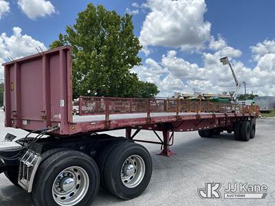 2011 Great Dane Trailers T/A High Flatbed Trailer
