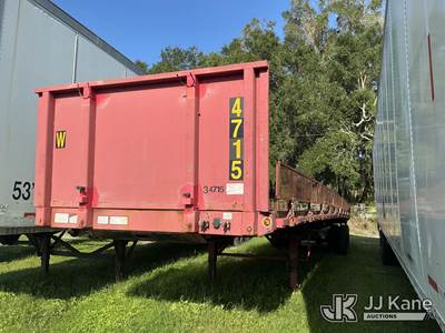 2012 Great Dane Trailers High Flatbed Trailer