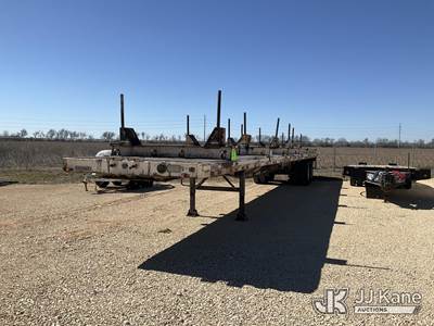 1985 Hobbs T/A High Flatbed Trailer