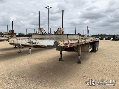 1984 Lufkin T/A High Flatbed Trailer