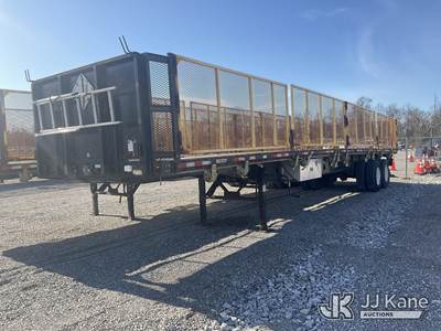 2017 Manac 10245K011 T/A High Flatbed Trailer