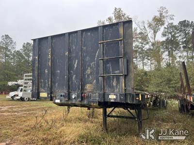 2013 Pitts Trailers T/A Extendable High Flatbed Trailer