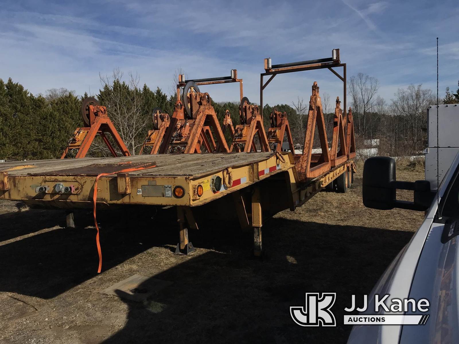 1995 Trail King TK70RG422 T/A Step Deck Trailer For Sale Mount Airy