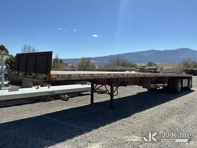 1996 Transcraft Eagle W2-48x96 High Flatbed Trailer