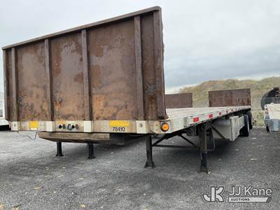 2004 Utility FS2CHA 45ft Flatbed Trailer