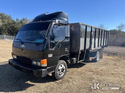 2003 Chevrolet W3500 Tilt-Cab Flatbed Truck
