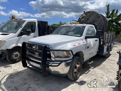 2012 Dodge Ram 3500 4x4 Flatbed Truck