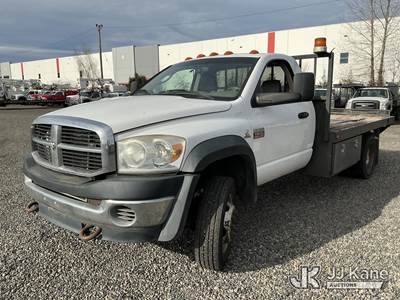 2008 Dodge Ram 5500 Flatbed Truck