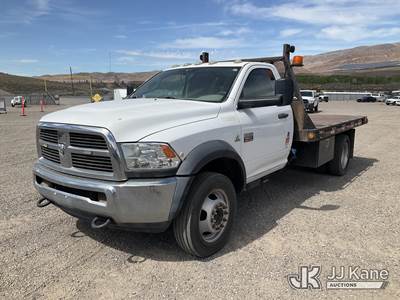 2012 Dodge Ram 5500 Flatbed Truck