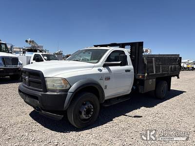 2012 Dodge Ram 5500 Regular Cab Flatbed Truck