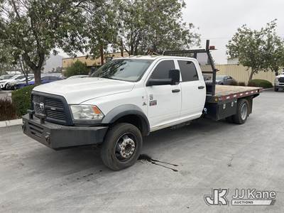 2012 Dodge Ram 5500 Crew Cab Crew-Cab Flatbed Truck