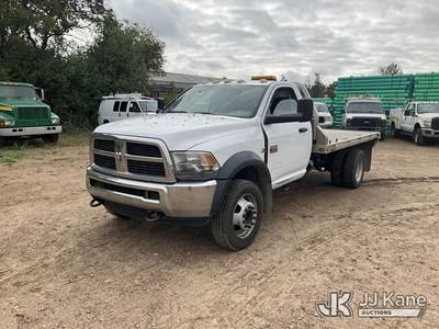 2012 Dodge Ram 5500 Flatbed Truck