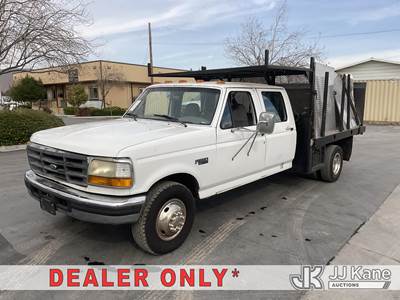 1997 Ford F-350 Crew-Cab Stake Truck