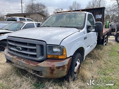 2000 Ford F-350 SD Flatbed Truck