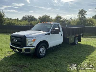 2011 Ford F350 Flatbed Truck