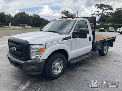 2012 Ford F-350 SD Flatbed Truck