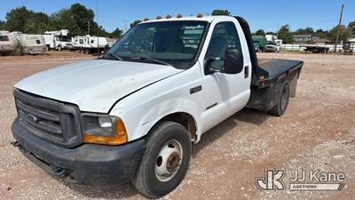 2000 Ford F-350 SD Flatbed Truck